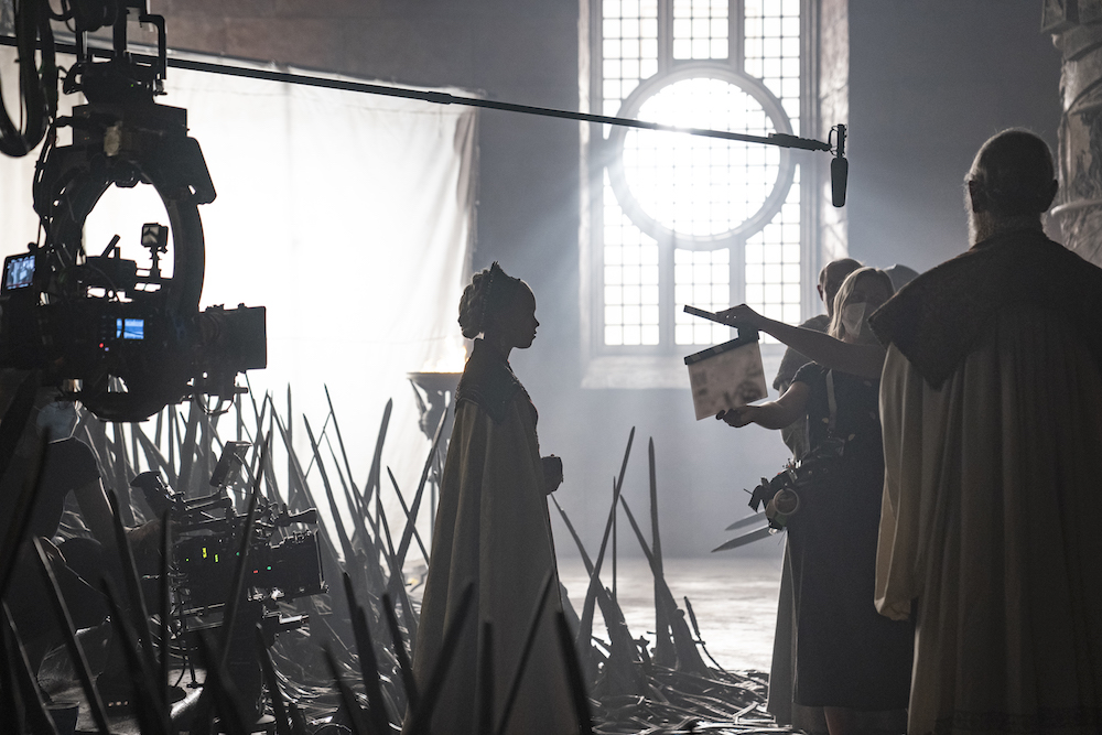 Behind the scenes with Rhaenyra Targaryen (Milly Alcock)