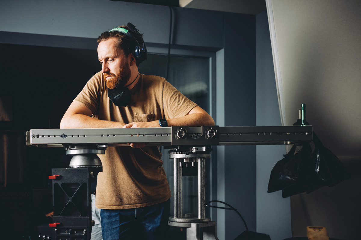 Rhodes opted for two different lenses for each main character, as a way of highlighting their unique perspectives Rhodes opted for two different lenses for each main character, as a way of highlighting their unique perspectives