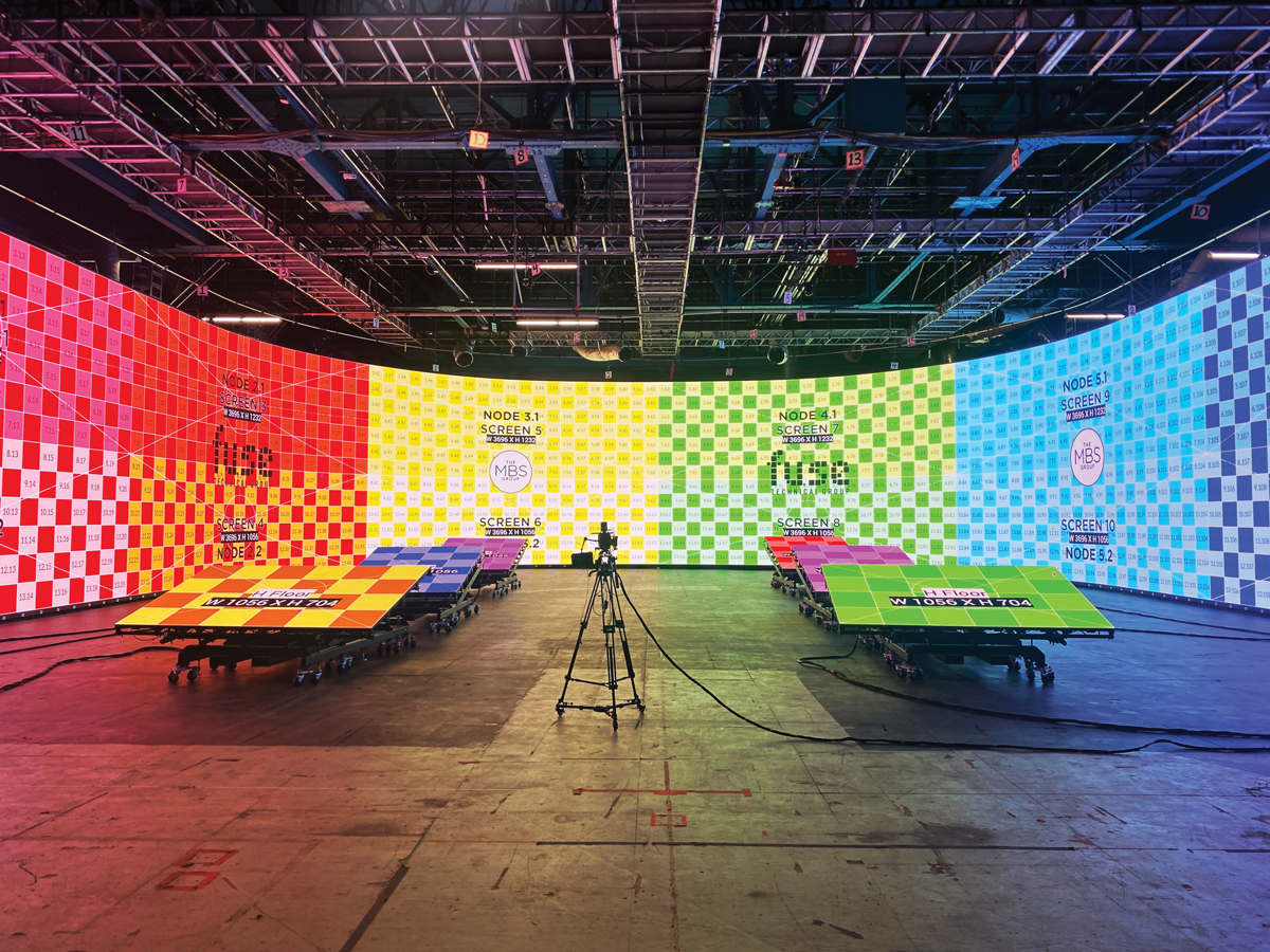 TRACKING TOMORROW SP software’s role extended beyond tracking, acting as a tool for visualising complex shots SP software’s role extended beyond tracking, acting as a tool for visualising complex shots