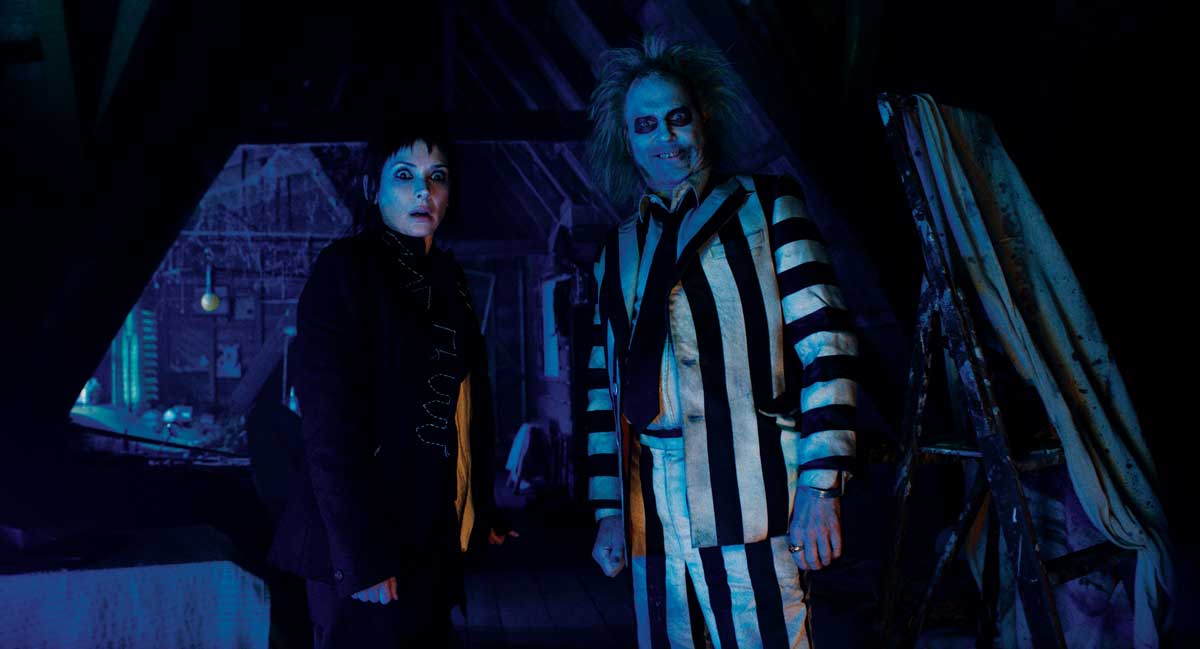 Winona Ryder and Michael Keaton reprise their original roles Winona Ryder and Michael Keaton reprise their original roles