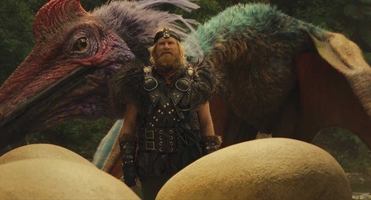 Time_Bandits_Photo_010305 A combination of real sand and digital work created a convincing arid landscape